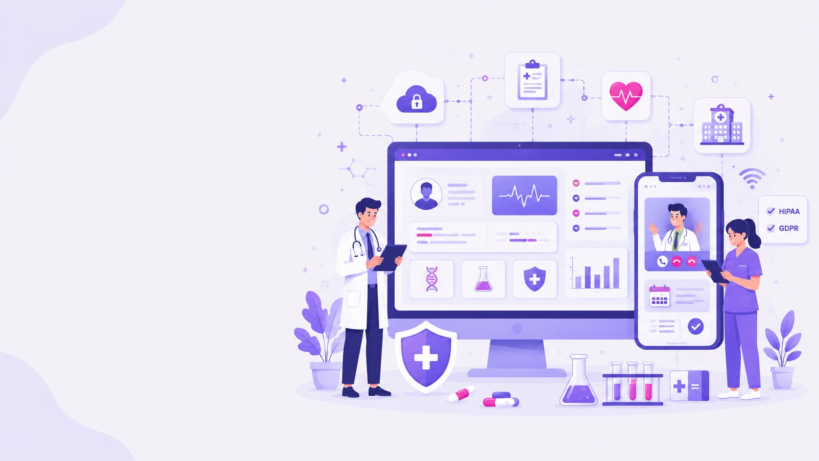 Healthcare & Pharma background